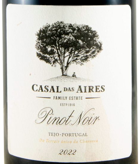 2022 Casal das Aires Pinot Noir tinto (rótulo danificado)