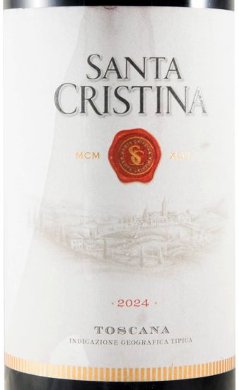 2024 Santa Cristina tinto (rótulo danificado)
