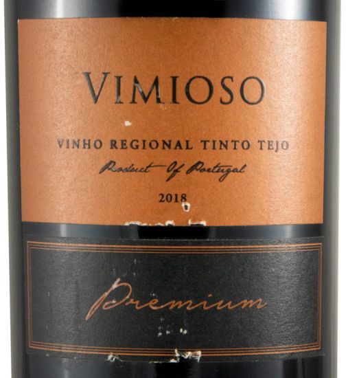 2018 Conde Vimioso Premium red (damaged label)