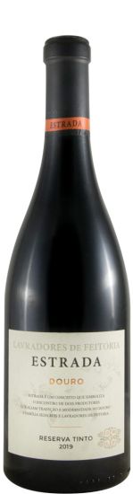 2019 Lavradores de Feitoria Estrada Reserva red (damaged label)