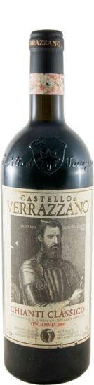 2006 Castello di Verrazanno Chianti Classico tinto (rótulo danificado)