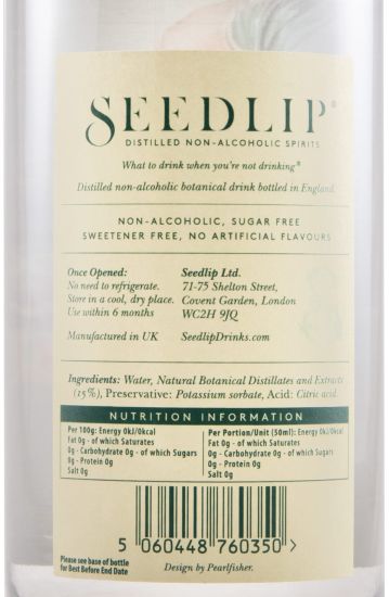 Seedlip Grove 42 s/Álcool