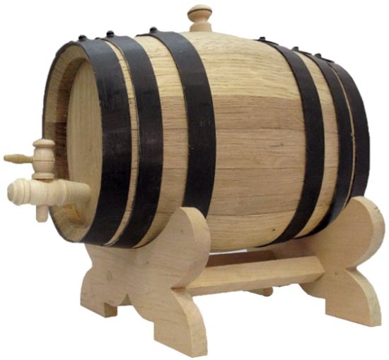 Ancoreta Oval de Carvalho 2L