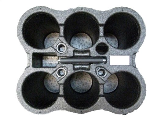 Travel Case for 6 Bottles Anti-shock and Isothermal w/Padlock