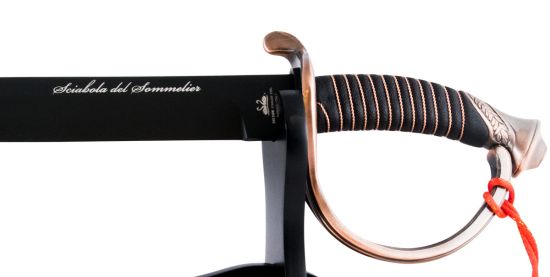 Sabre Sommelier Lâmina Preta c/Pega Cobre
