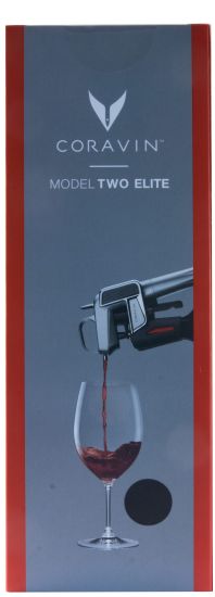 Coravin Sistema de Preservação de Vinhos Modelo 2 Elite Piano Preto