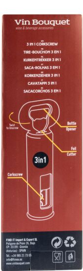 Corkscrew 3 in 1