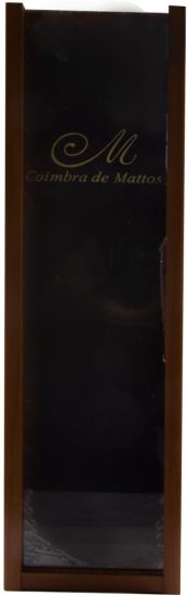 Caixa Madeira p/1 Garrafa de Porto Coimbra de Mattos