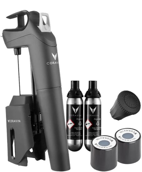 Coravin Sistema de Preservação de Vinhos Modelo Timeless Three+
