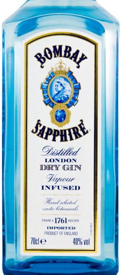 Set Gin Bombay Sapphire w/2 Glasses (2x70cl)
