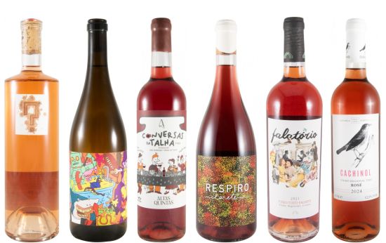 Vinho ao pôr do sol