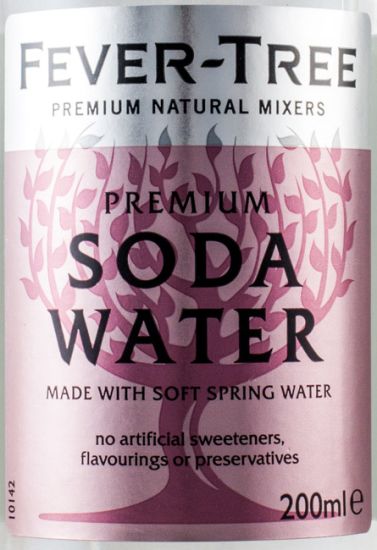 Água Tónica Fever-Tree Premium Soda Water 20cl