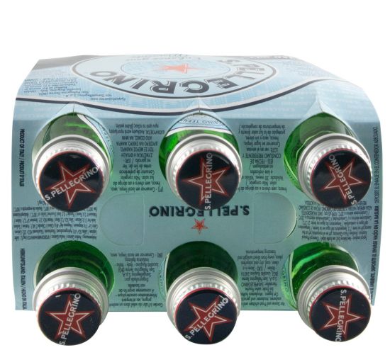 Conjunto Água Gaseificada San Pellegrino 6x25cl
