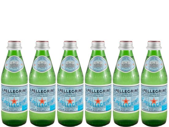 Conjunto Água Gaseificada San Pellegrino 6x25cl