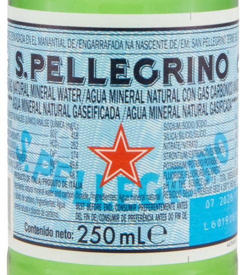 Conjunto Água Gaseificada San Pellegrino 6x25cl