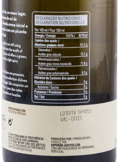 Azeite Virgem Extra Herdade do Esporão 25cl