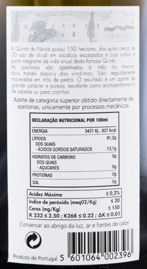 Olive Oil Extra Virgin Noval 50cl