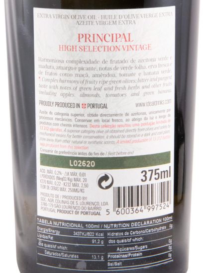 Azeite Virgem Extra Principal 37,5cl