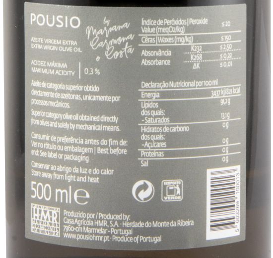 Olive Oil Extra Virgin Pousio 50cl