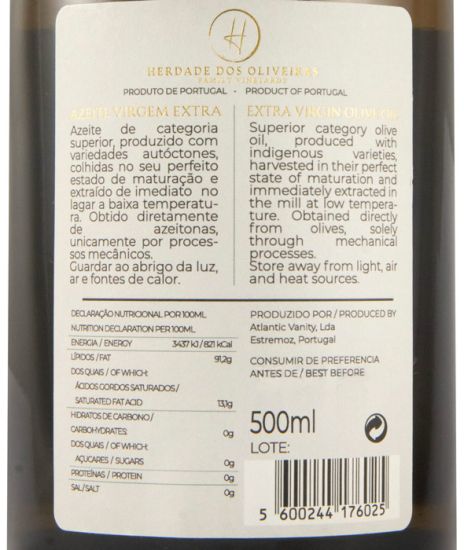 Azeite Virgem Extra Herdade dos Oliveiras 50cl