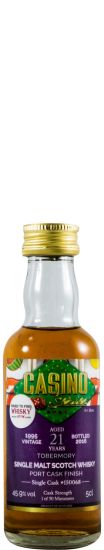 Conjunto Tobermory Casino Series 4x5cl
