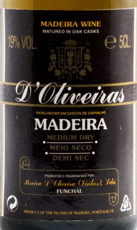 Miniatura Madeira D'Oliveiras Meio Seco 3 anos