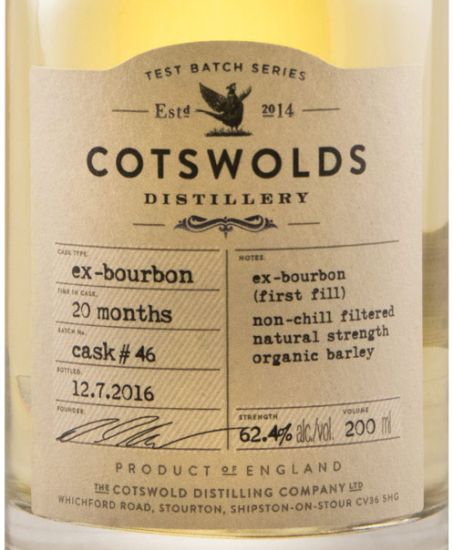 Conjunto Cotswolds Test Batch Series 3x20cl