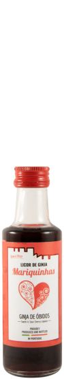 Miniatura Licor de Ginja Mariquinhas c/Copo de Cerâmica 10cl
