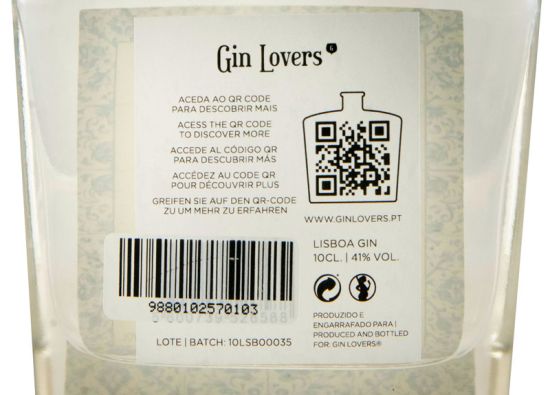 Miniature Gin Lisboa Limited Edition 10cl