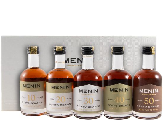 Set Miniatures Menin White Port (5x5cl)
