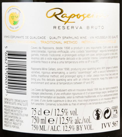 Sparkling Wine Raposeira Reserva Brut