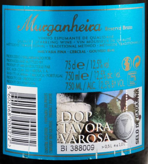 2012 Sparkling Wine Murganheira Reserva Brut