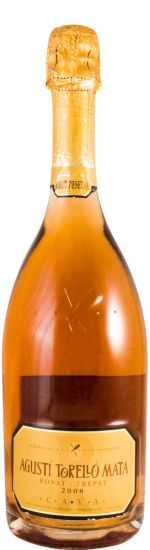 Sparkling Wine Cava Agustí Torelló Rosat-Trepat Reserva Brut
