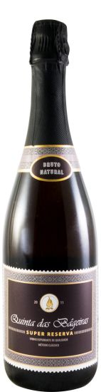 2011 Sparkling Wine Quinta das Bágeiras Super Reserva Brut Nature rose
