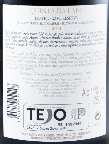Sparkling Wine Quinta da Lapa Reserva Brut