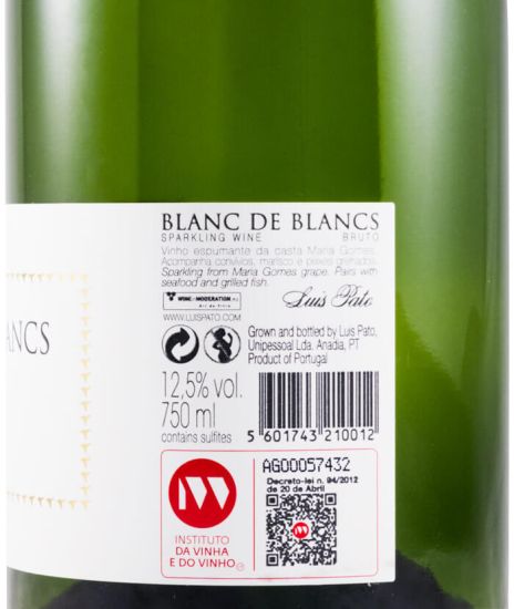 Sparkling Wine Luís Pato Blanc de Blancs Brut