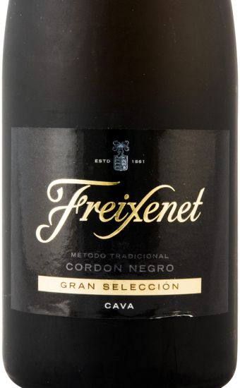 Espumante Cava Freixenet Cordon Negro Gran Selección Bruto 37,5cl