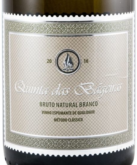 2016 Espumante Quinta das Bágeiras Bruto Natural