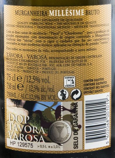 Sparkling Wine Murganheira Millésime Brut