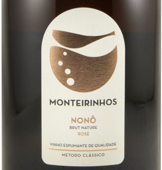 Sparkling Wine Monteirinhos Nonô Brut Nature rosé