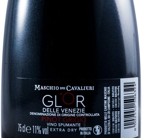 Espumante Maschio dei Cavalieri Gl'Or Pinot Grigio Extra Seco