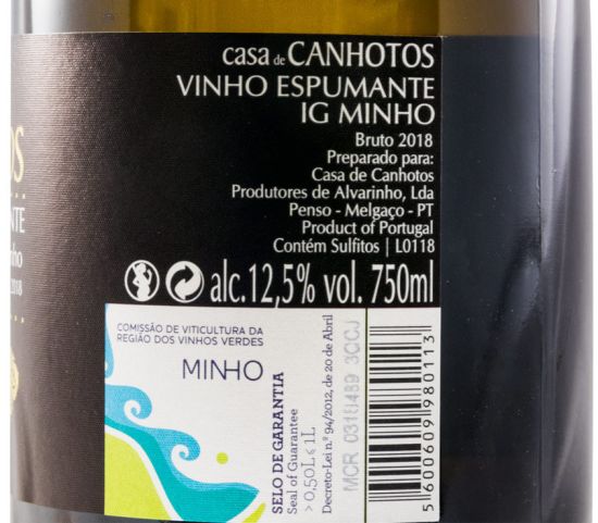 2018 Sparkling Wine Casa de Canhotos Brut