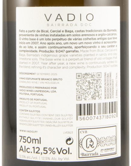 Espumante Vadio Bruto