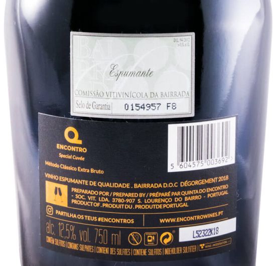 2013 Sparkling Wine Encontro Special Cuvée Extra Brut