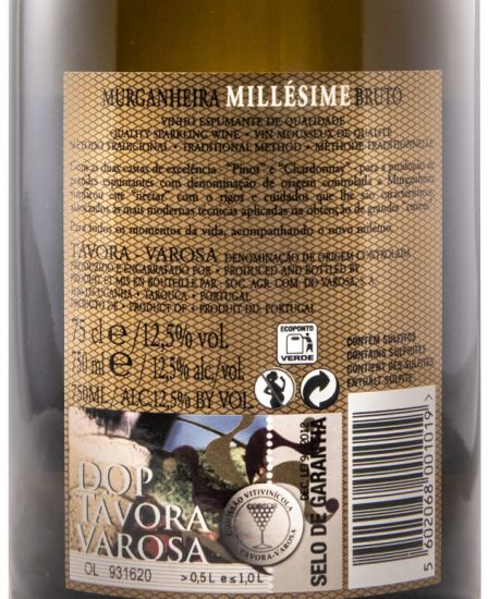 2008 Espumante Murganheira Millésime Bruto