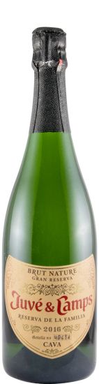 2016 Espumante Cava Juvé & Camps Reserva de la Familia Bruto Natural biológico