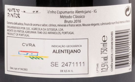 2016 Espumante Monte do Pintor Bruto