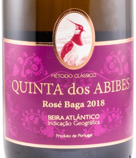 2018 Espumante Quinta dos Abibes Baga Bruto rosé