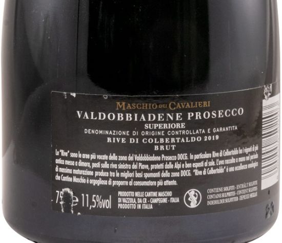2019 Sparkling Wine Prosecco Maschio dei Cavalieri Valdobbiadene Brut