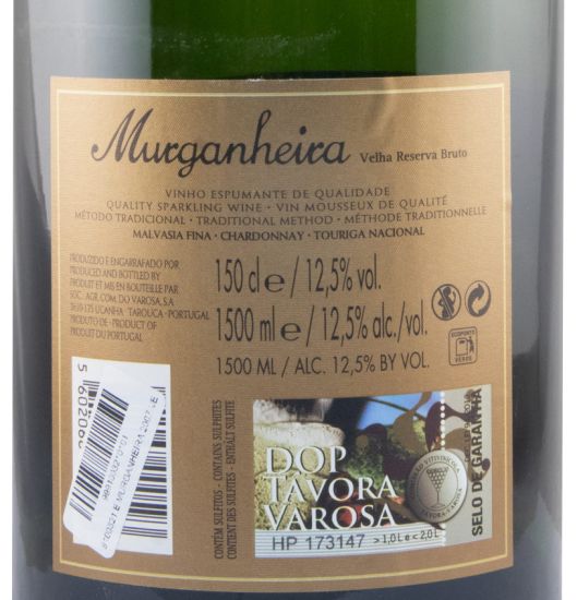 2007 Espumante Murganheira Velha Reserva Bruto 1,5L